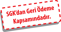 Sgk'dan geri ödeme kapsamındadır.